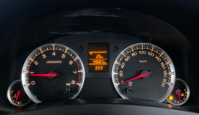 2015 Maruti Swift Dzire VXI, Petrol, Manual, 49,686 km, Odometer Image