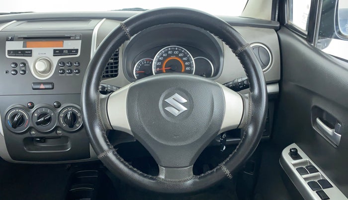 2012 Maruti Wagon R 1.0 VXI, Petrol, Manual, 20,929 km, Steering Wheel Close Up