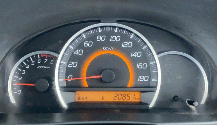 2012 Maruti Wagon R 1.0 VXI, Petrol, Manual, 20,929 km, Odometer Image