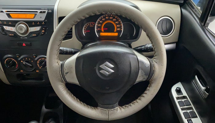 2016 Maruti Wagon R 1.0 VXI, Petrol, Manual, 34,706 km, Steering Wheel Close Up