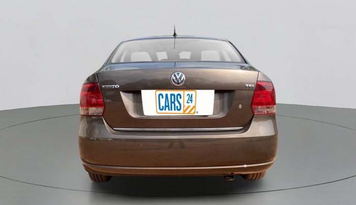 2014 Volkswagen Vento HIGHLINE 1.2 TSI AT, Petrol, Automatic, 88,675 km, Back/Rear