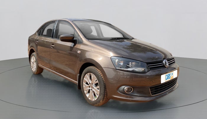 2014 Volkswagen Vento HIGHLINE 1.2 TSI AT, Petrol, Automatic, 88,675 km, Right Front Diagonal