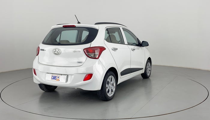 2014 Hyundai Grand i10 SPORTZ 1.2 KAPPA VTVT, Petrol, Manual, 56,322 km, Right Back Diagonal