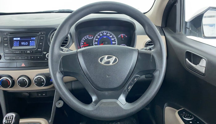 2014 Hyundai Grand i10 SPORTZ 1.2 KAPPA VTVT, Petrol, Manual, 56,322 km, Steering Wheel Close Up