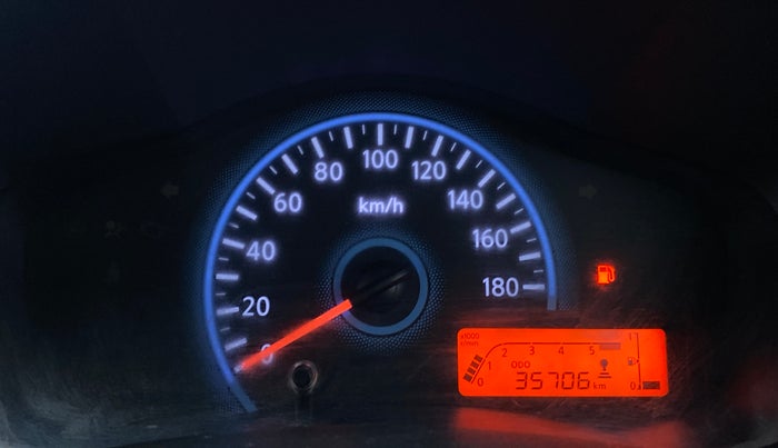 2019 Datsun Redi Go T (O), Petrol, Manual, 35,706 km, Odometer Image