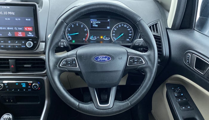 2019 Ford Ecosport 1.5 TITANIUM TI VCT, Petrol, Manual, 19,766 km, Steering Wheel Close Up