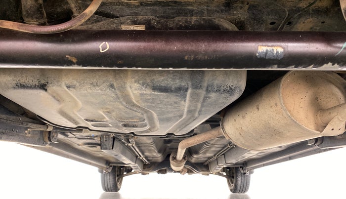 2018 Maruti Wagon R 1.0 VXI, Petrol, Manual, 30,971 km, Rear Underbody
