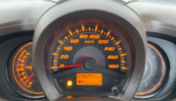 2013 Honda Amaze 1.2 SMT I VTEC, Petrol, Manual, 58,336 km, Odometer Image