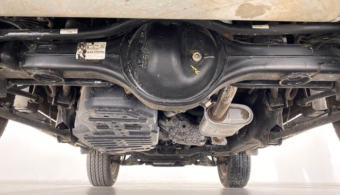 2021 Mahindra Thar LX PETROL HT 4WD AT, Petrol, Automatic, 5,710 km, Rear Underbody