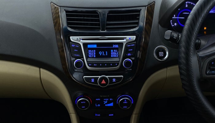 2015 Hyundai Verna FLUIDIC 1.6 SX CRDI, Diesel, Manual, 93,836 km, Air Conditioner