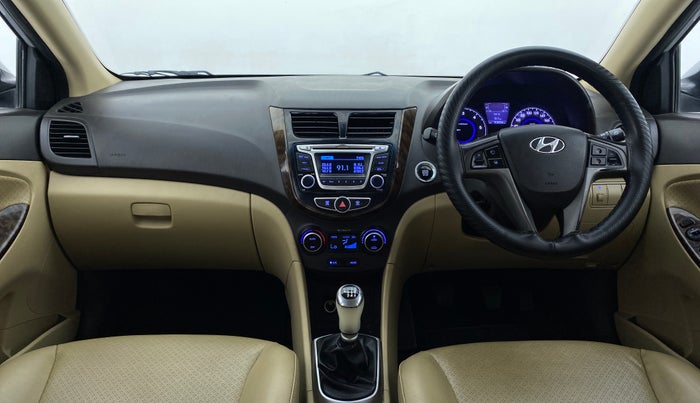2015 Hyundai Verna FLUIDIC 1.6 SX CRDI, Diesel, Manual, 93,836 km, Dashboard