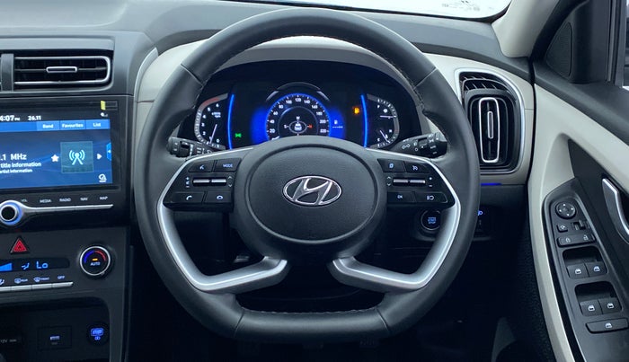2022 Hyundai Creta SX MT, Diesel, Manual, 7,712 km, Steering Wheel Close Up