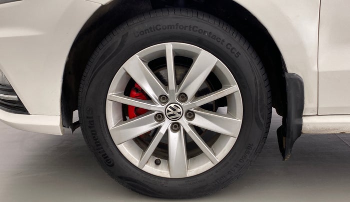 2017 Volkswagen Ameo HIGHLINE DSG 1.5 DIESEL , Diesel, Automatic, 58,549 km, Left Front Wheel