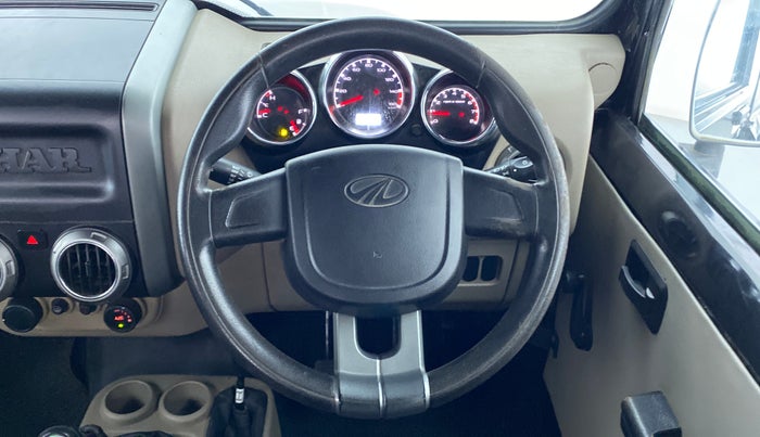 2019 Mahindra Thar CRDI 4x4 6str AC, Diesel, Manual, 71,809 km, Steering Wheel Close Up