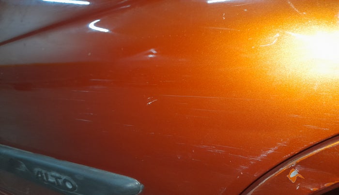 2011 Maruti Alto K10 LXI P, Petrol, Manual, 89,845 km, Rear left door - Minor scratches