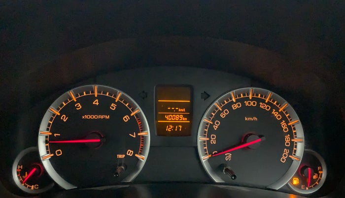 2017 Maruti Swift VXI O, Petrol, Manual, 40,089 km, Odometer Image