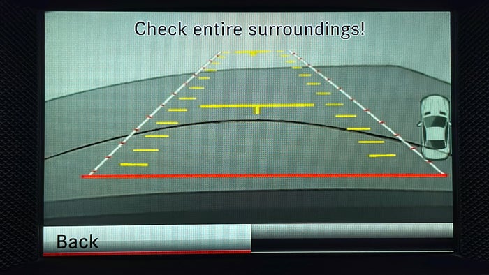 MERCEDES BENZ SL 400-Parking Camera (Rear View)