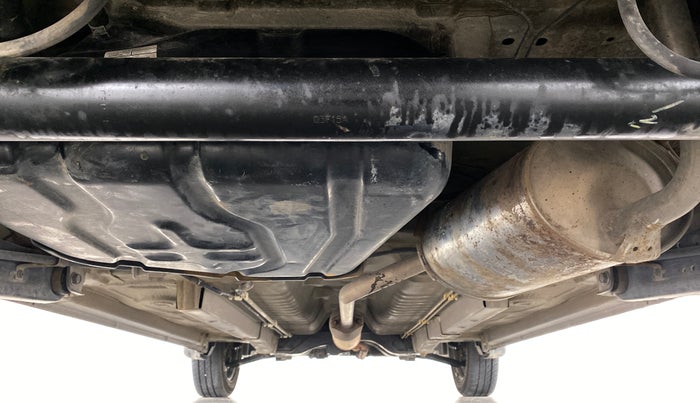 2015 Maruti Wagon R 1.0 VXI, Petrol, Manual, 74,082 km, Rear Underbody