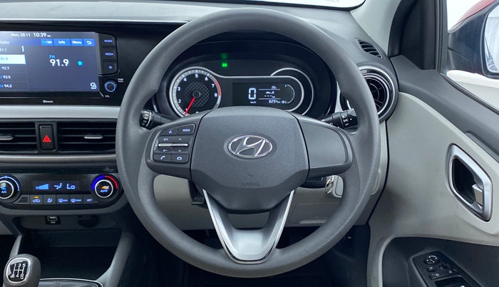 2020 Hyundai GRAND I10 NIOS SPORTZ PETROL, Petrol, Manual, 8,294 km, Steering Wheel Close Up