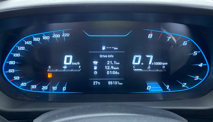 2020 Hyundai NEW I20 SPORTZ 1.2 MT, Petrol, Manual, 55,169 km, Odometer Image