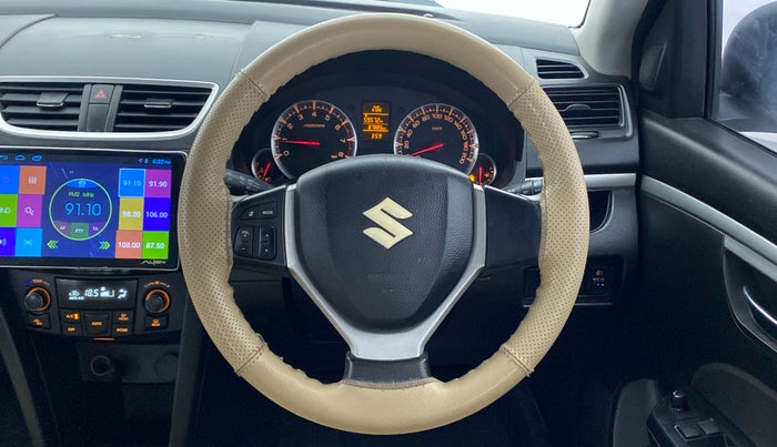 2014 Maruti Swift ZXI D, Petrol, Manual, 88,052 km, Steering Wheel Close Up