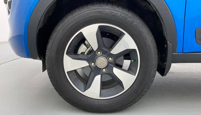 2019 Tata NEXON XZA + 1.2 PETROL A/T, Petrol, Automatic, 11,370 km, Left Front Wheel