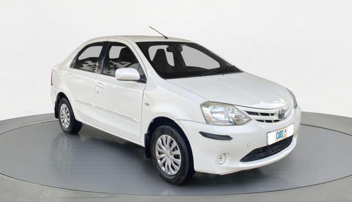 2012 Toyota Etios G, Petrol, Manual, 77,470 km, Right Front Diagonal