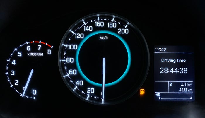 2022 Maruti IGNIS ZETA 1.2 K12, Petrol, Manual, 419 km, Odometer Image