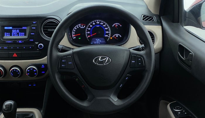 2018 Hyundai Grand i10 MAGNA 1.2 KAPPA VTVT, Petrol, Manual, 13,131 km, Steering Wheel Close Up