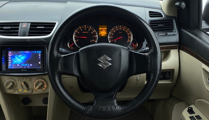 2014 Maruti Swift Dzire VXI, Petrol, Manual, 53,184 km, Steering Wheel Close Up