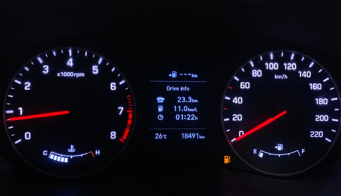 2019 Hyundai Elite i20 ASTA 1.2 (O), Petrol, Manual, 18,490 km, Odometer Image