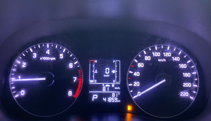 2018 Hyundai Creta 1.6 VTVT SX AUTO, Petrol, Automatic, 41,859 km, Odometer Image