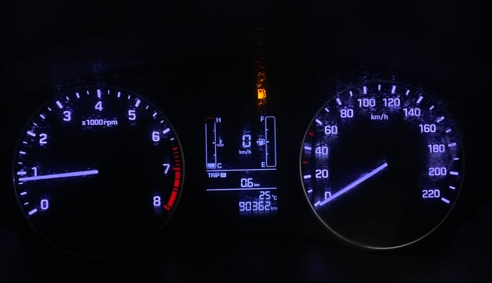 2017 Hyundai Elite i20 SPORTZ 1.2, Petrol, Manual, 90,390 km, Odometer Image