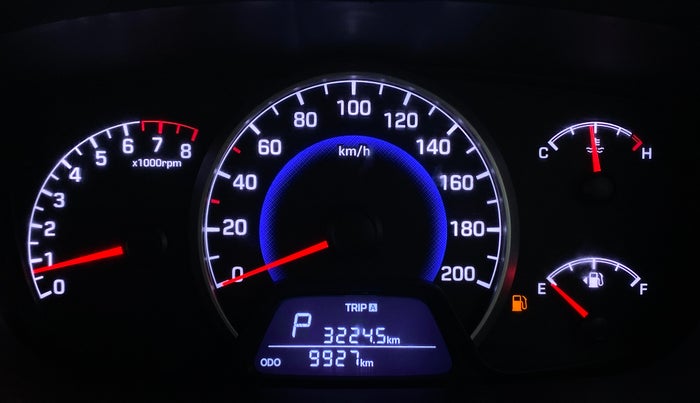 2017 Hyundai Grand i10 SPORTZ (O) 1.2 AT VTVT, Petrol, Automatic, 9,962 km, Odometer Image