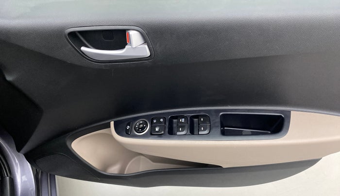 2017 Hyundai Grand i10 SPORTZ (O) 1.2 AT VTVT, Petrol, Automatic, 9,962 km, Driver Side Door Panels Control