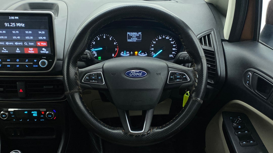 Steering Wheel Close Up