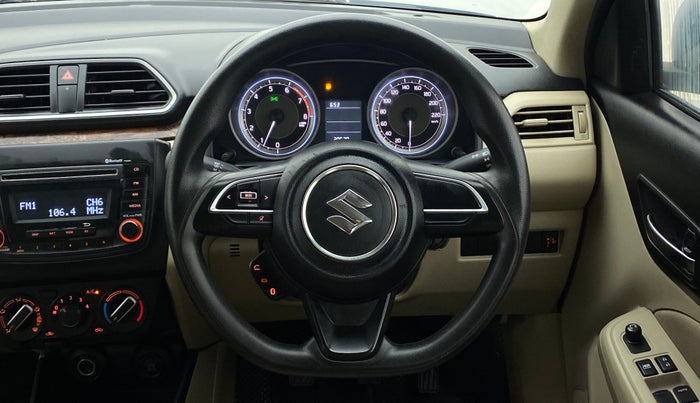 2019 Maruti Dzire VXI, Petrol, Manual, 30,726 km, Steering Wheel Close Up