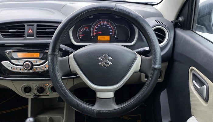 2016 Maruti Alto K10 VXI P, Petrol, Manual, 89,220 km, Steering Wheel Close Up