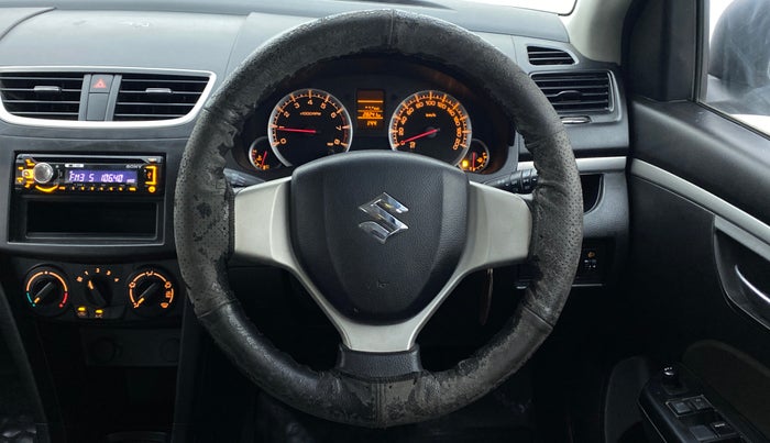 2014 Maruti Swift VXI D, Petrol, Manual, 28,379 km, Steering Wheel Close Up