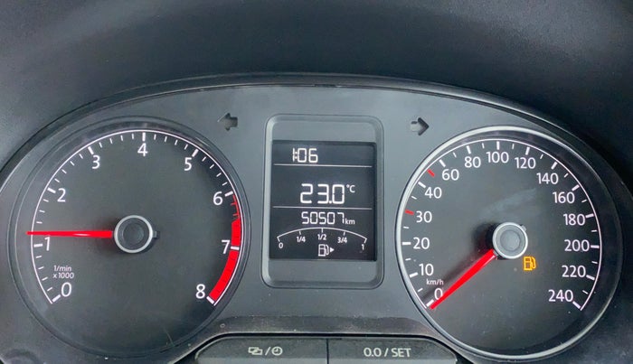 2019 Volkswagen Ameo Trendline 1.0, Petrol, Manual, 50,607 km, Odometer Image