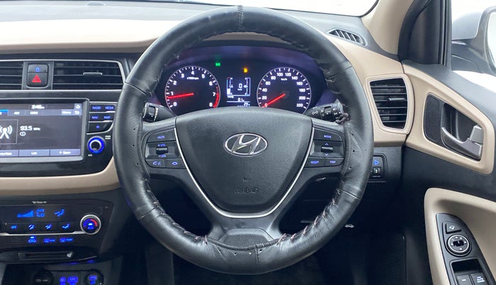 2018 Hyundai Elite i20 ASTA 1.2, Petrol, Manual, 28,024 km, Steering Wheel Close Up