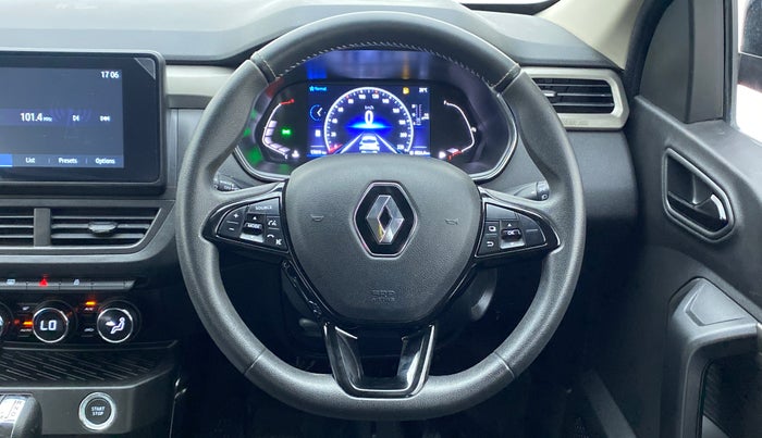 2021 Renault Kiger RXZ AMT 1.0 DUAL TONE, Petrol, Automatic, 17,360 km, Steering Wheel Close Up