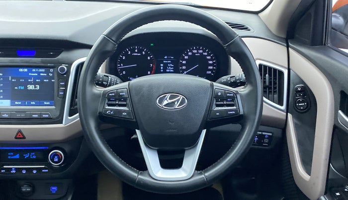 2019 Hyundai Creta 1.6 SX (O) VTVT, Petrol, Manual, 18,126 km, Steering Wheel Close Up