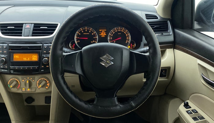 2016 Maruti Swift Dzire VXI OPT, Petrol, Manual, 10,758 km, Steering Wheel Close Up