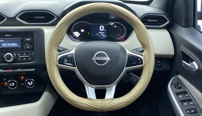 2021 Nissan MAGNITE XV EXECUTIVE, Petrol, Manual, 15,277 km, Steering Wheel Close Up