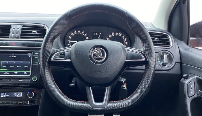 2017 Skoda Rapid Style 1.5 TDI AT, Diesel, Automatic, 61,107 km, Steering Wheel Close Up
