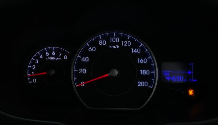 2012 Hyundai i10 MAGNA 1.2 KAPPA2, Petrol, Manual, 45,125 km, Odometer Image
