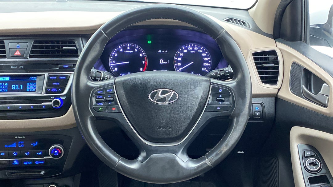 Steering Wheel Close Up