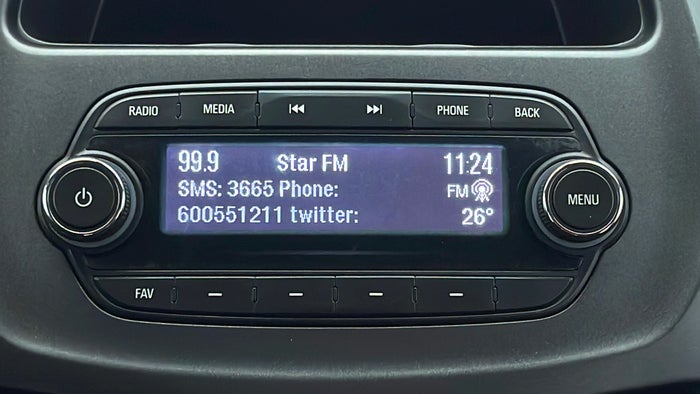 CHEVROLET SPARK-Infotainment System