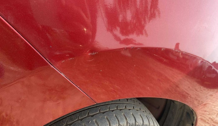 2014 Maruti Wagon R 1.0 VXI, Petrol, Manual, 56,093 km, Left quarter panel - Minor scratches